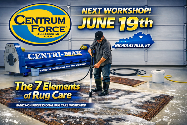 <br><br>One Day Hands-on Rug Washing Workshop - June 2026