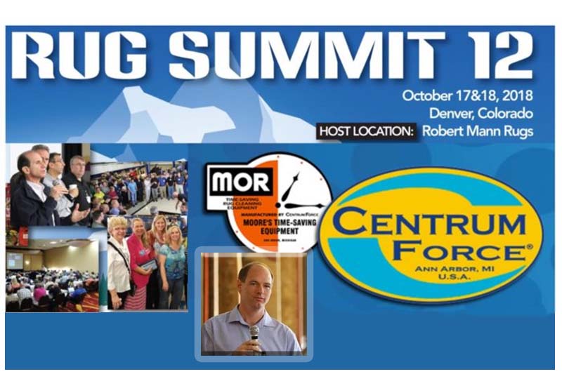 Press Release #5: Rug Summit 12 Topic Update Rug Repair Services